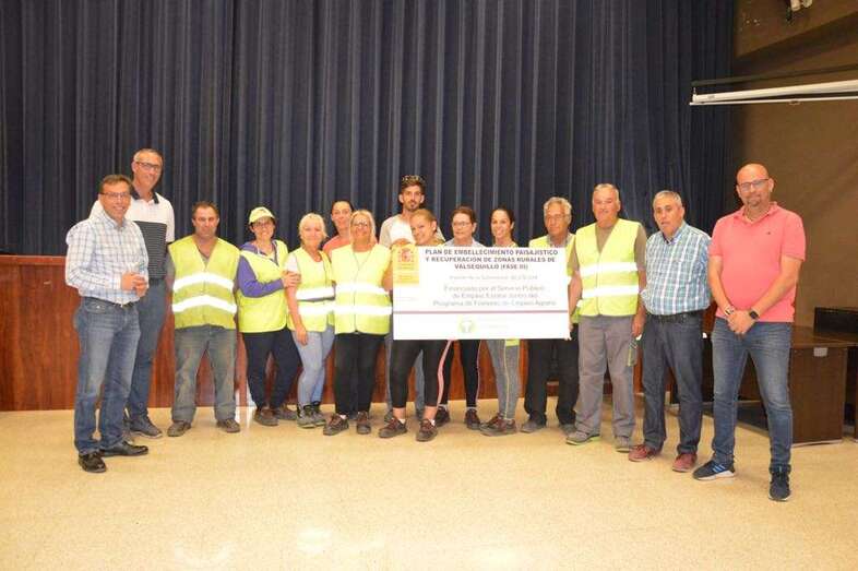 Beneficiarios del Plan de Empleo (Foto TA)